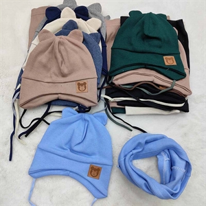 Komplet czapka + komin  46-50cm