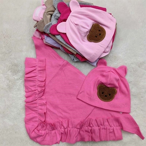 Komplet czapka + szalik  44-46cm