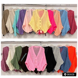 Narzutka sweterkowa damska