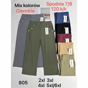 Spodnie damskie 7/8  2XL-5XL/6XL