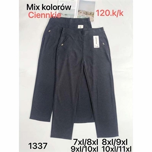 Spodnie cienkie damskie Big Size  7XL/8XL-10XL/11XL