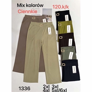 Spodnie cienkie damskie  2XL-5XL/6XL