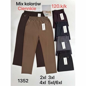 Spodnie cienkie damskie  2XL-5XL/6XL