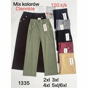 Spodnie cienkie damskie  2XL-5XL/6XL