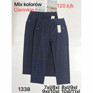 Spodnie cienkie damskie Big Size  7XL/8XL-10XL/11XL