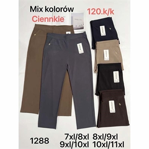 Spodnie cienkie damskie Big Size  7XL/8XL-10XL/11XL
