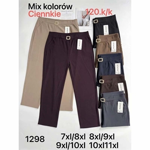 Spodnie cienkie damskie Big Size  7XL/8XL-10XL/11XL