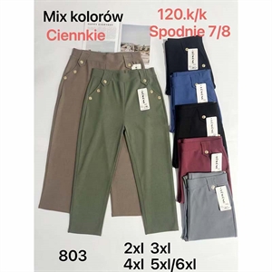Spodnie cienkie damskie  2XL-5XL/6XL