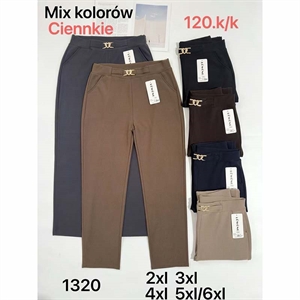 Spodnie cienkie damskie  2XL-5XL/6XL