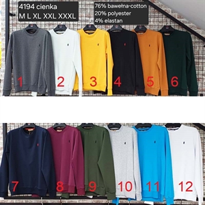 Bluza Męska (M-3XL) - Turecki Produkt