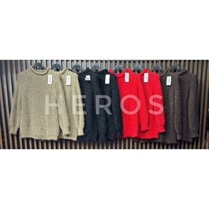 Sweter damski z półgolfem