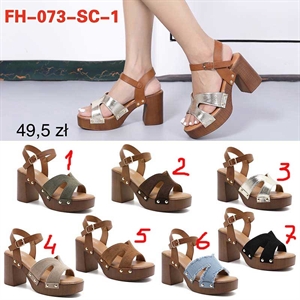 Sandały na obcasie  36-41