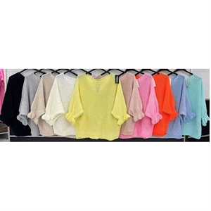 Sweter damski okrągły