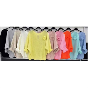 Sweter damski okrągły