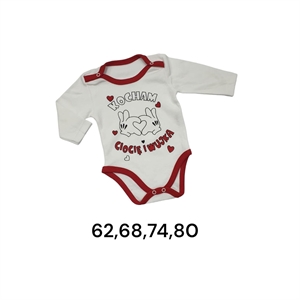 Bluzka body niemowlęcy  62-80cm