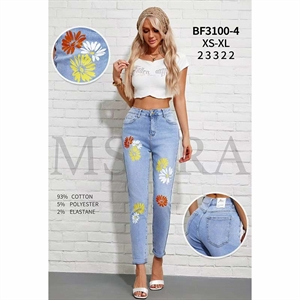 Jeansy damskie Msara  XS-XL