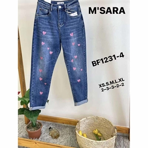 Jeansy damskie M'sara  XS-XL