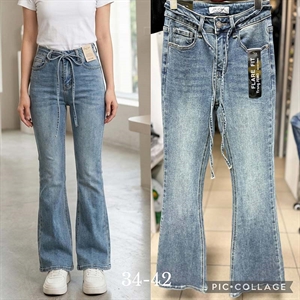 Jeansy dzwony damskie  34-42
