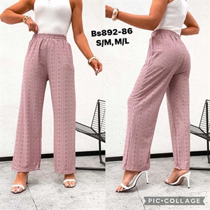 Spodnie szerokie nogawki damskie  S/M-M/L