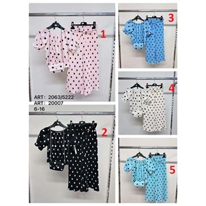 Komplet dziewczęcy 6-16 lat