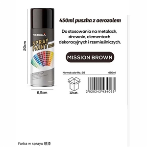 Farba w sprayu 450ml