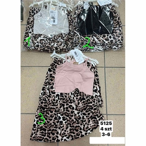 Komplet dziewczęcy 3-6