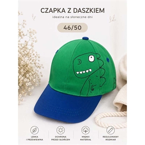 Czapka z daszkiem dla dzieci  46/50
