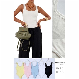 Body damskie bez rękawów  S/M-M/L