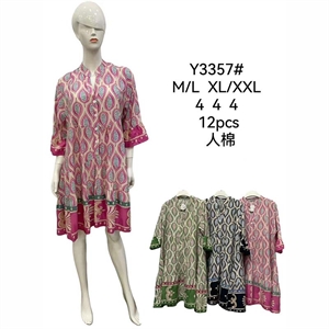 Sukienka koszulowa damska  M/L-XL/2XL