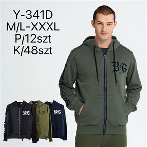 Bluza męska z kapturem (M-3XL)