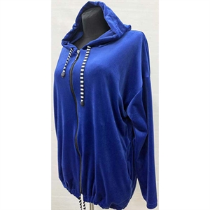Bluza welurowa damska produkt Polski   M-2XL