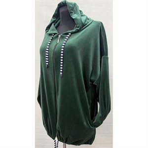 Bluza welurowa damska produkt Polski   M-2XL