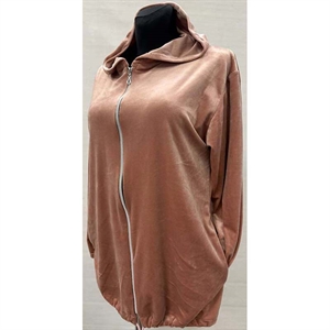 Bluza welurowa damska produkt Polski   M-2XL