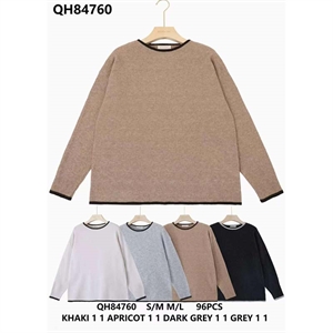 Sweter damski okrągły  S/M-M/L
