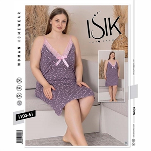 Koszula nocna damska bez rękawów  2XL-4XL
