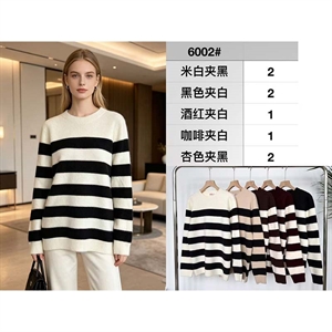 Sweter damski okrągły