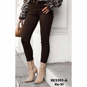 Jeansy damskie bez pasek  XS-XL