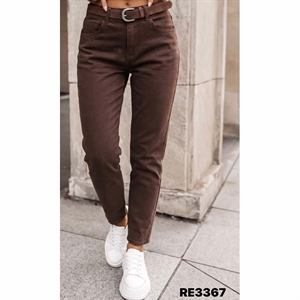 Jeansy damskie bez pasek  XS-XL