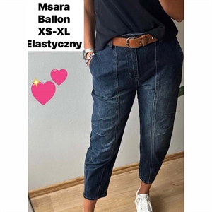 Jeansy balloon Msara  XS-XL