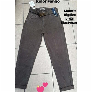 Jeansy mom fit Big Size  L-4XL