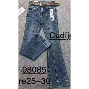 Jeansy dzwony damskie  25-30