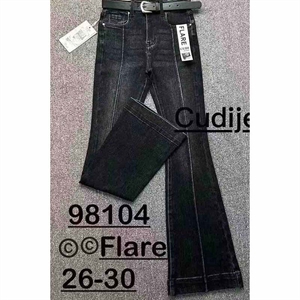 Jeansy dzwony damskie  26-30