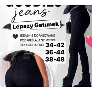 Jeansy damskie  38-48