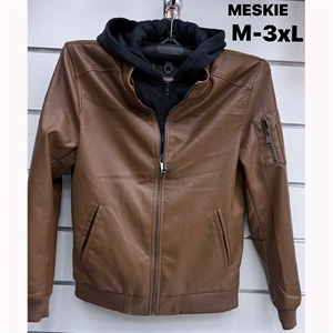 Kurtka skórzana męska  M-3XL