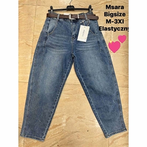 Jeansy damskie Big Size  M-3XL