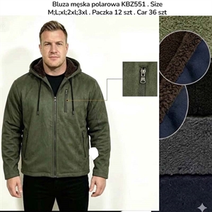 Bluza męska polarowa  M-3XL