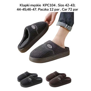 Klapki zimowe męskie  42-43/44-45/46-47