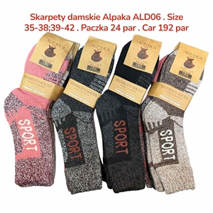 Skarpetki damskie alpaka  35-38/39-42