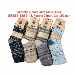 Skarpetki damskie alpaka  35-38/39-42