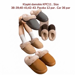 Klapki zimowe damskie  38-39/40-41/42-43
